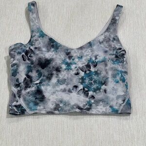 Lululemon Abstract Print Sports Bra